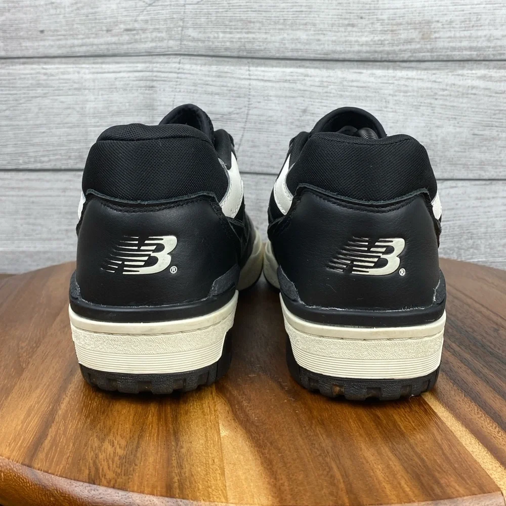 New Balance 550 Panda Black Sea Salt Sneaker BB550LBW Men’s Shoe Size 10.5